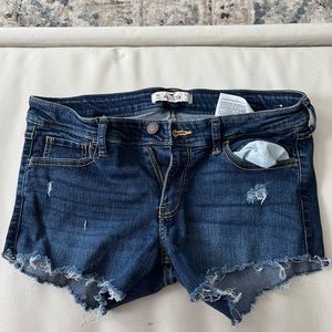 Hollister supershort cutoffs